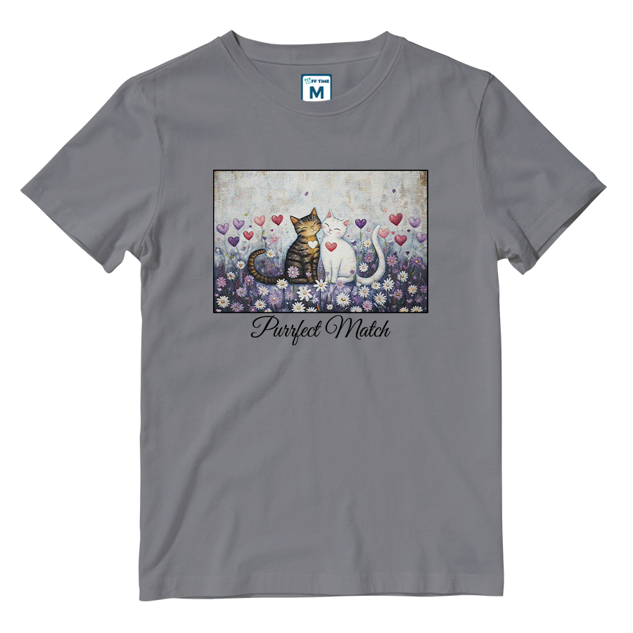 Cotton Shirt: Purrfect Match
