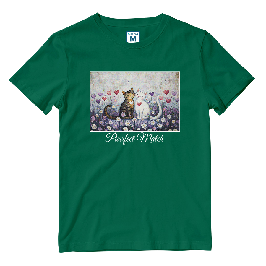 Cotton Shirt: Purrfect Match