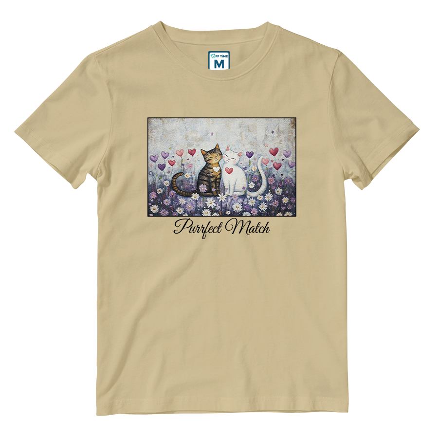 Cotton Shirt: Purrfect Match