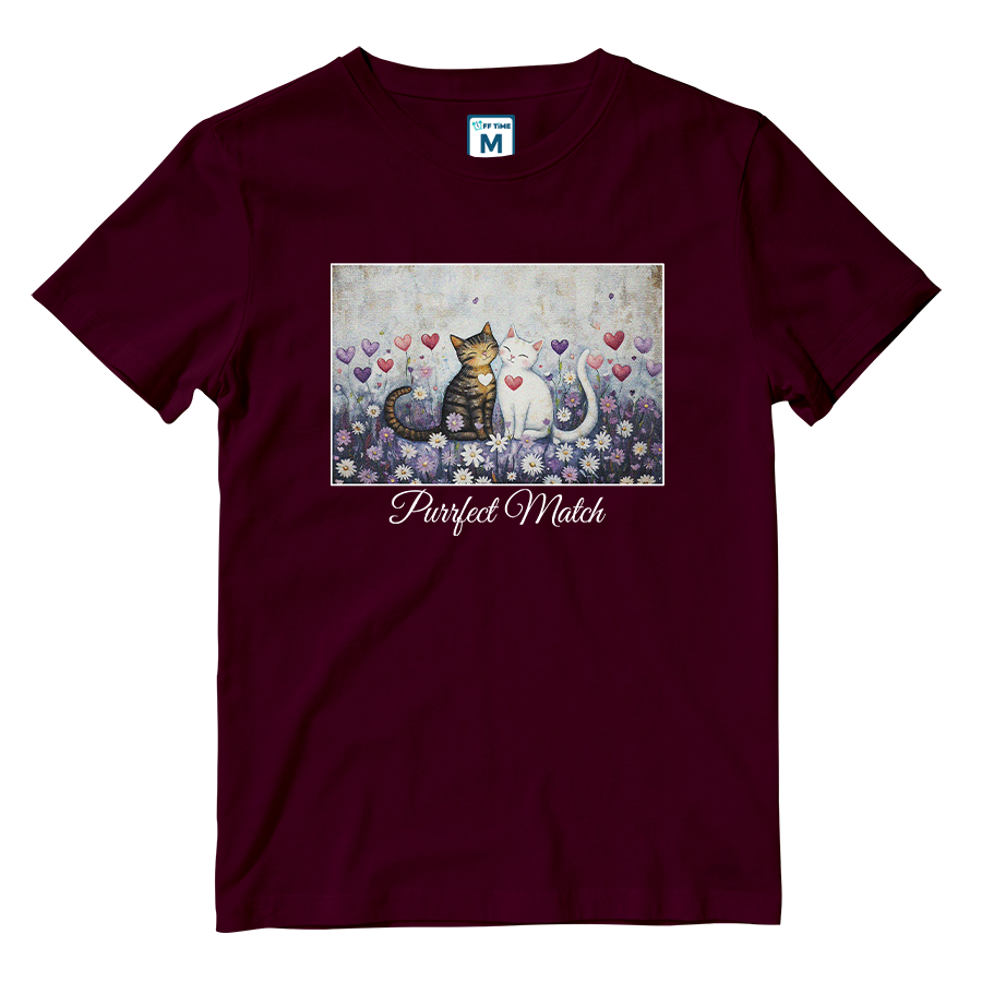 Cotton Shirt: Purrfect Match