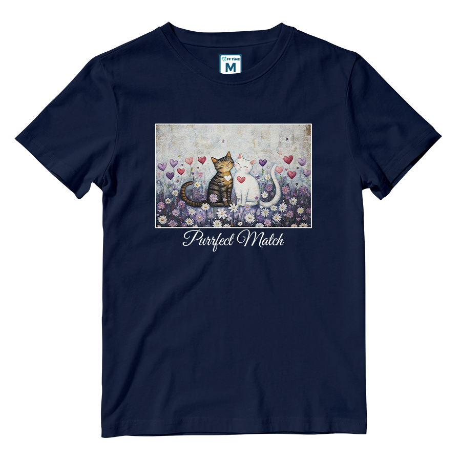 Cotton Shirt: Purrfect Match
