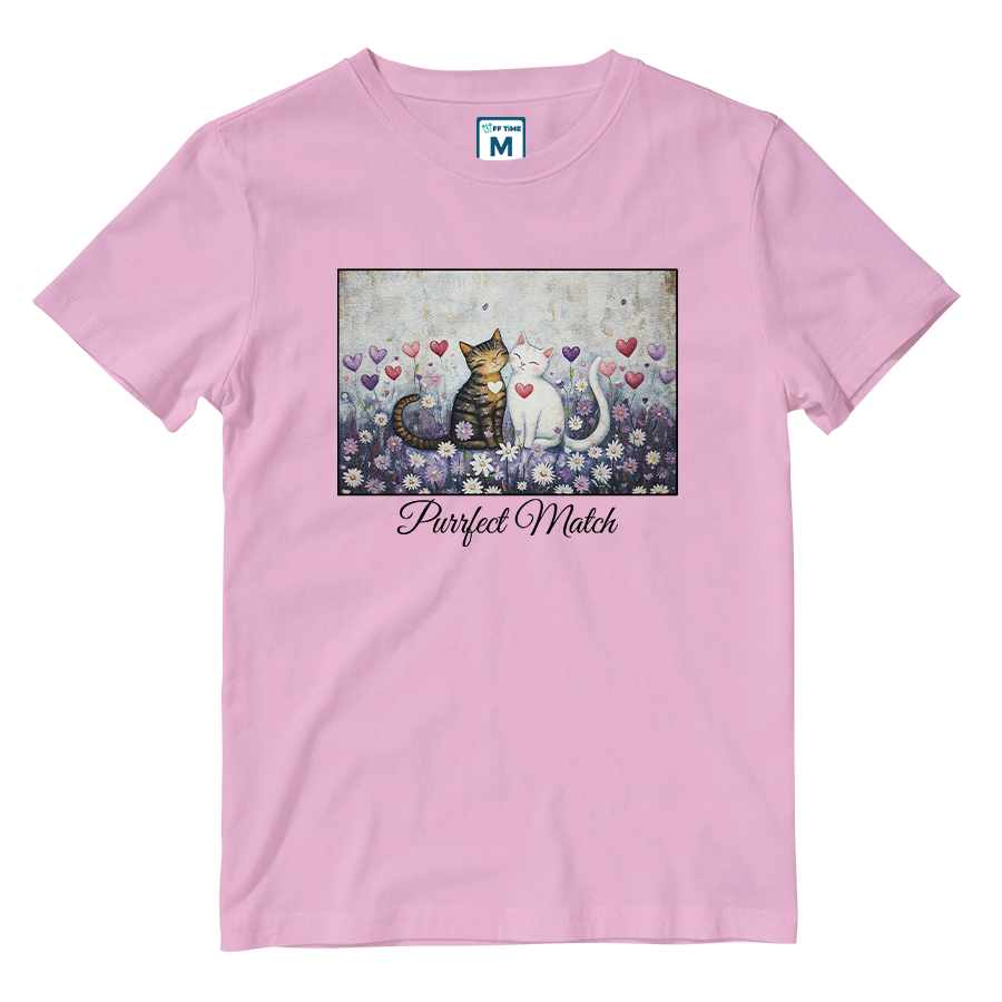 Cotton Shirt: Purrfect Match