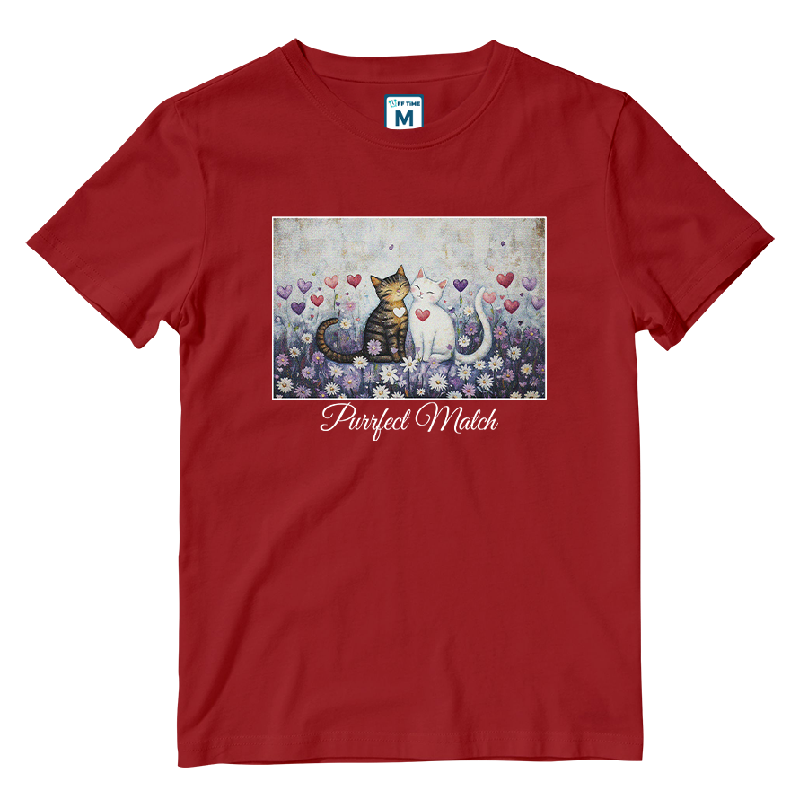 Cotton Shirt: Purrfect Match