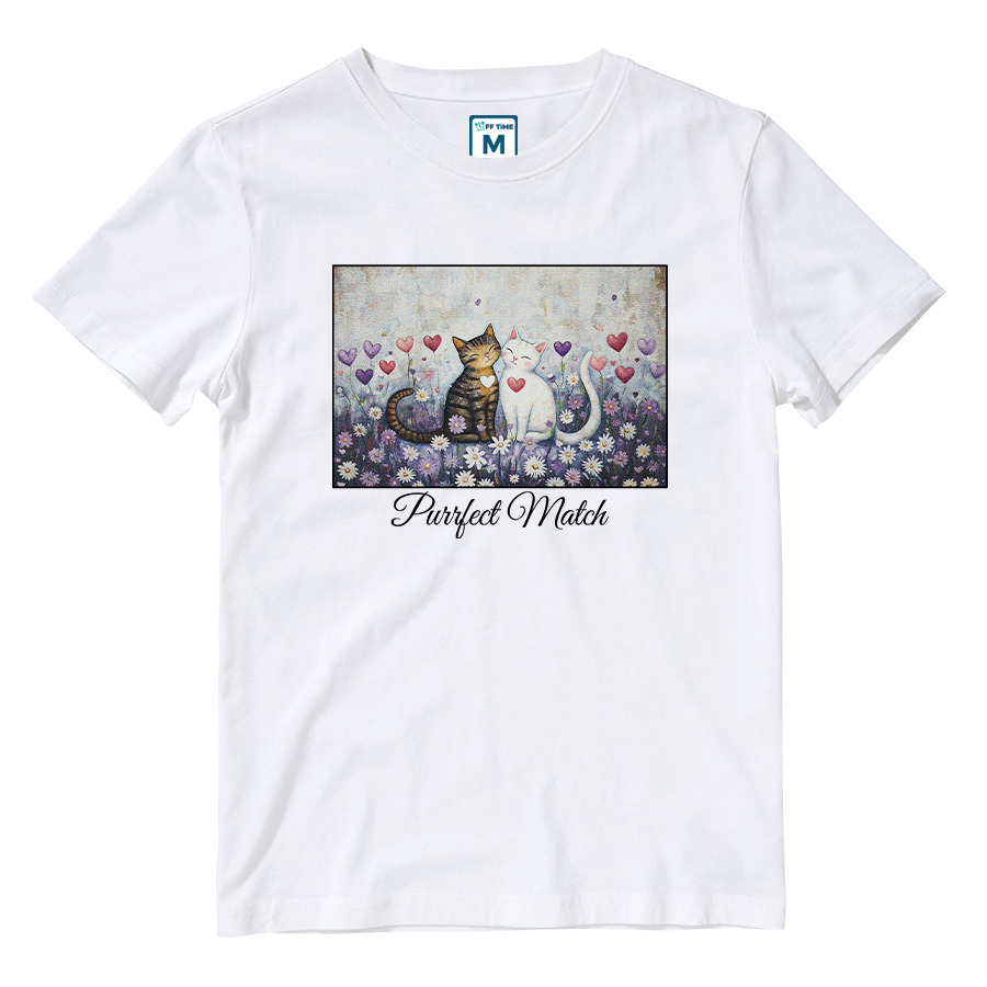 Cotton Shirt: Purrfect Match