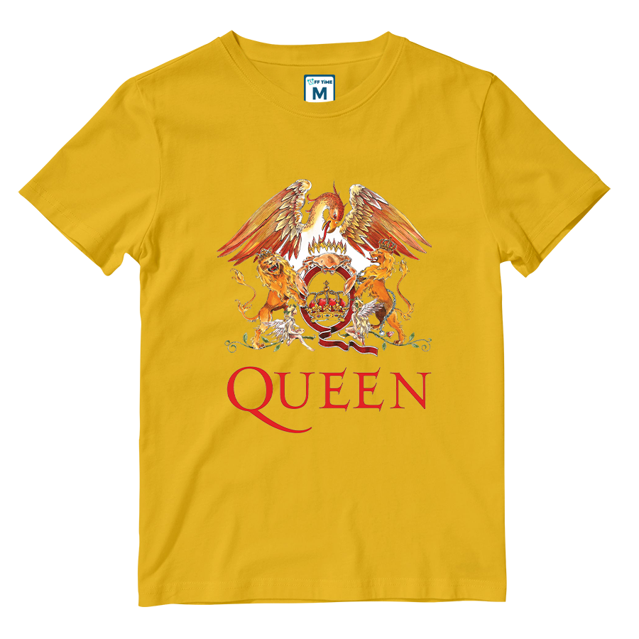 Cotton Shirt: Queen Logo