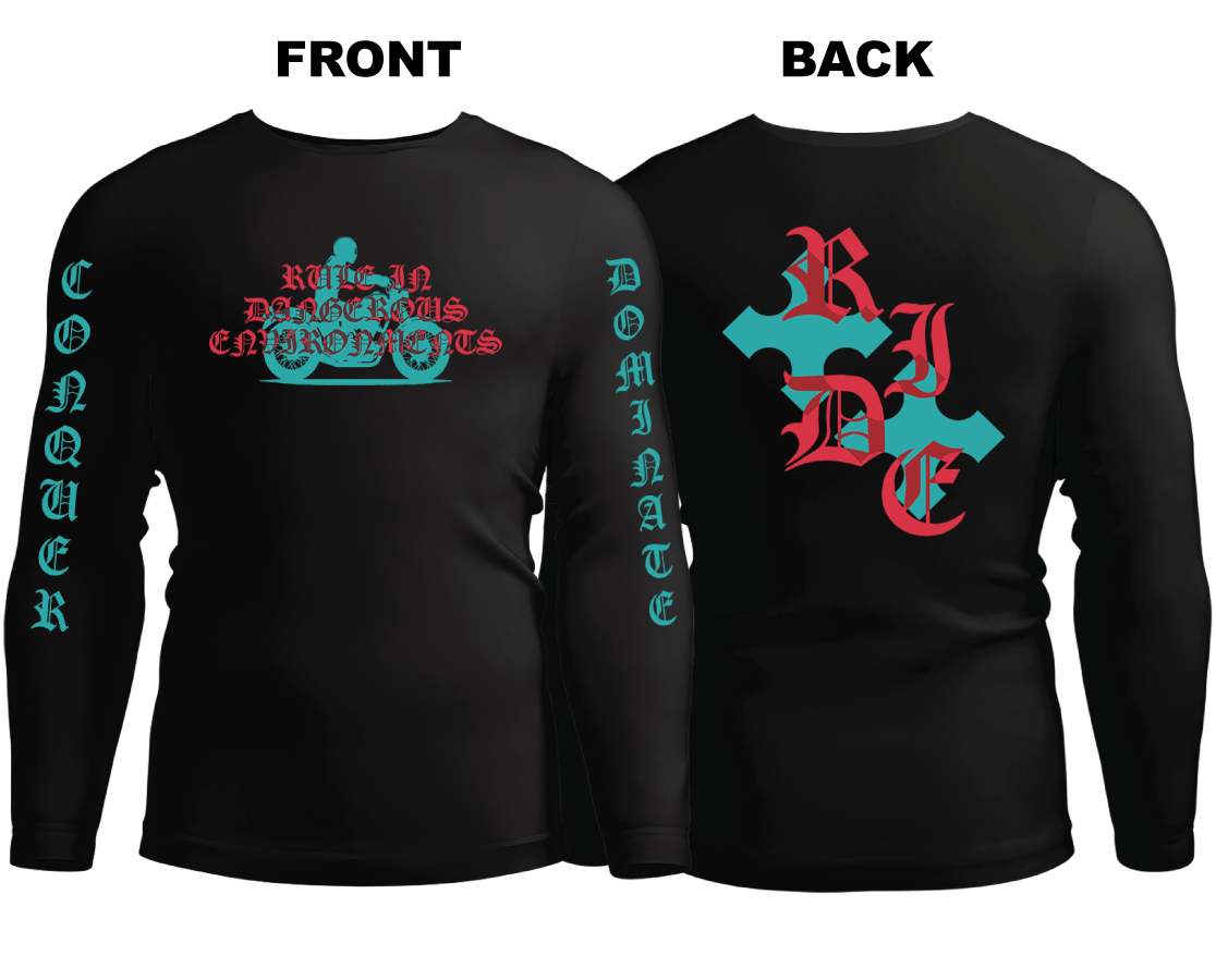 Long Sleeve Drifit Shirt: RIDE
