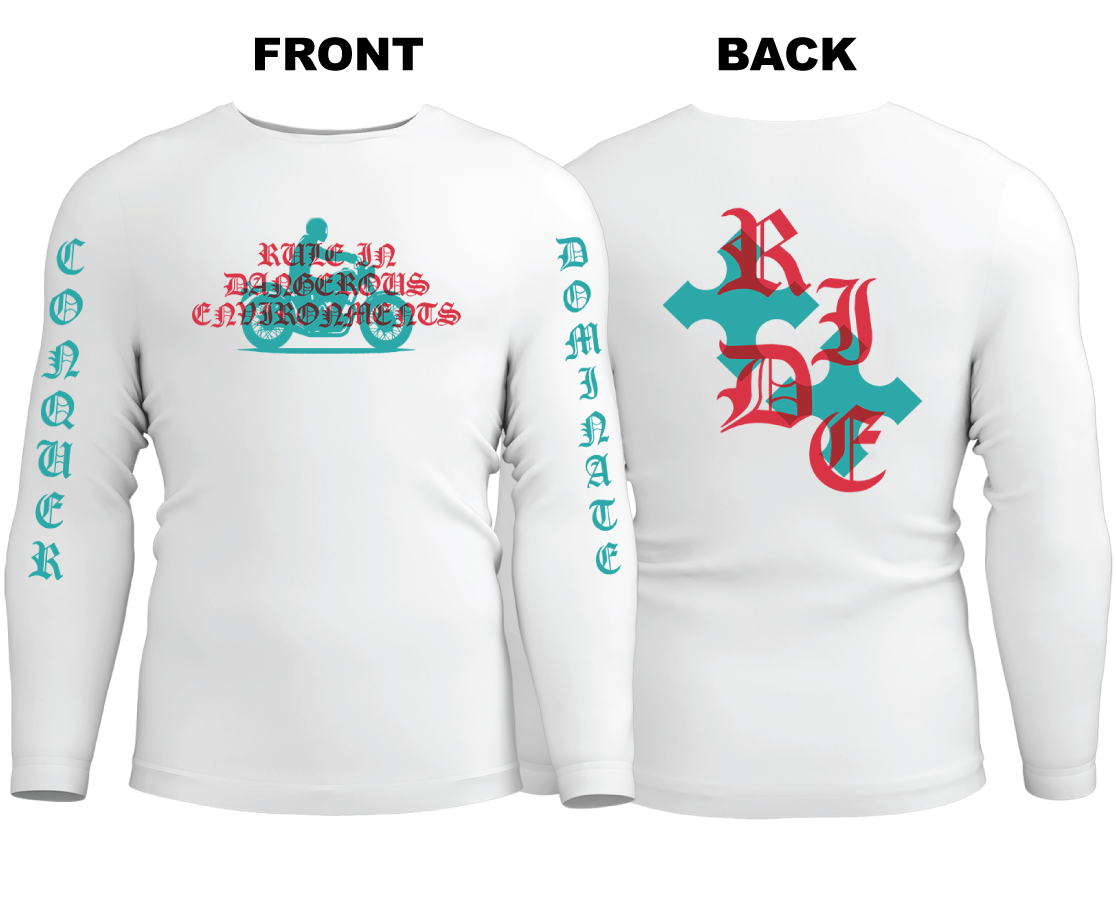 Long Sleeve Drifit Shirt: RIDE