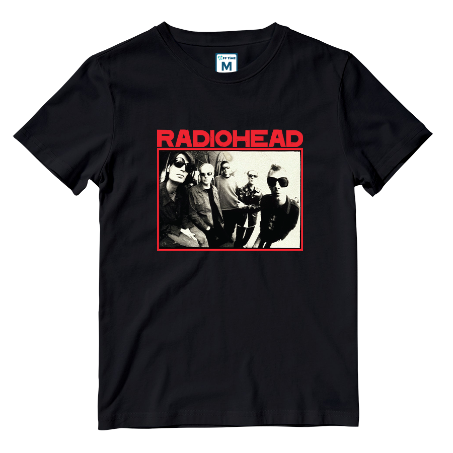 Cotton Shirt: Radiohead Grunge