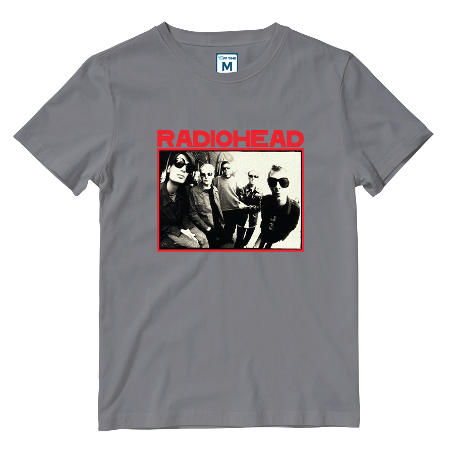 Cotton Shirt: Radiohead Grunge