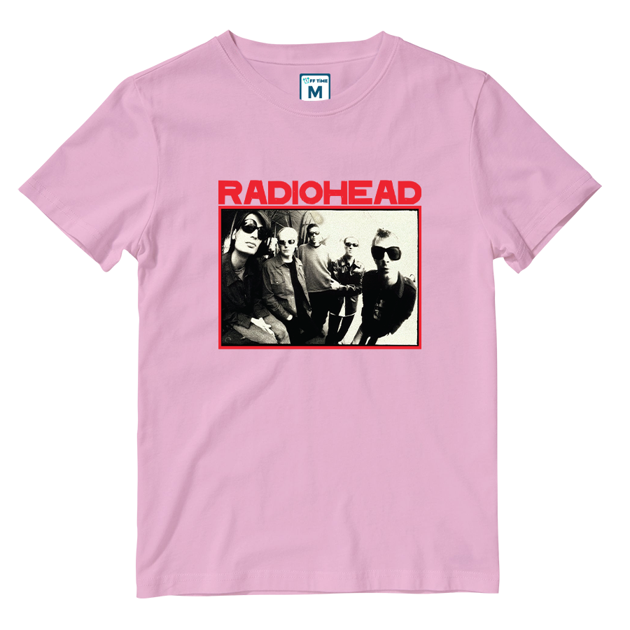 Cotton Shirt: Radiohead Grunge