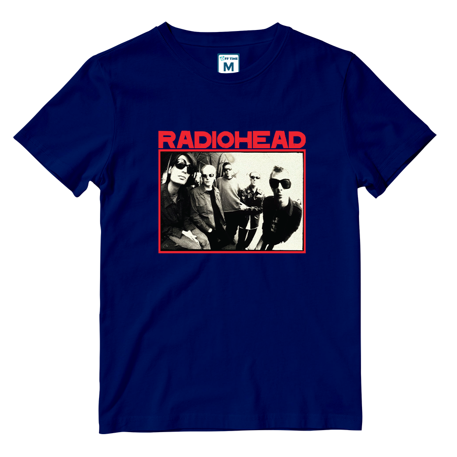 Cotton Shirt: Radiohead Grunge