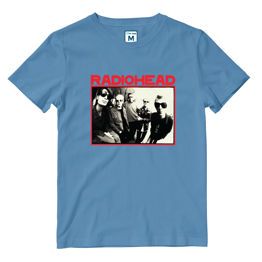 Cotton Shirt: Radiohead Grunge