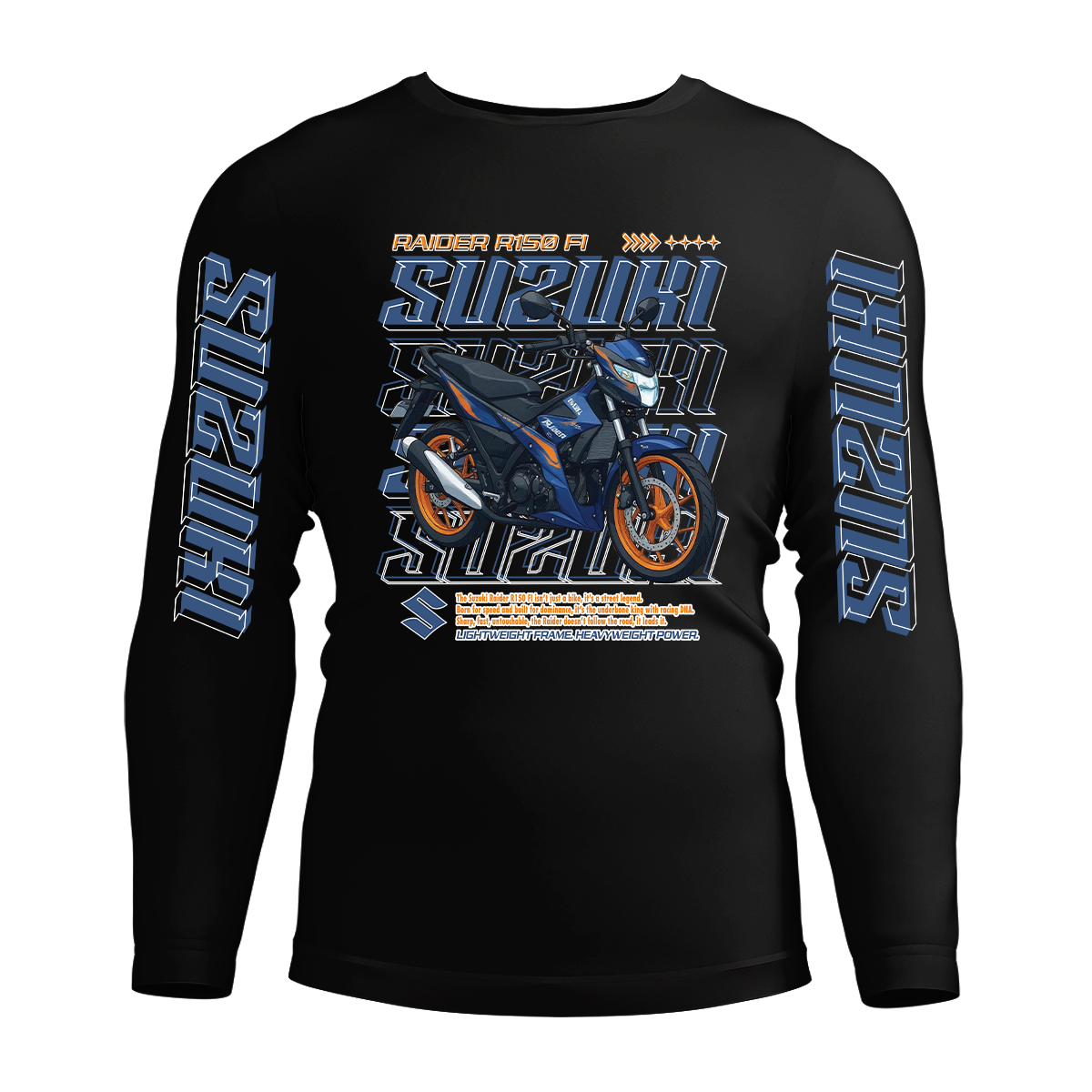 Long Sleeve Drifit Shirt: Raider R150 Fi