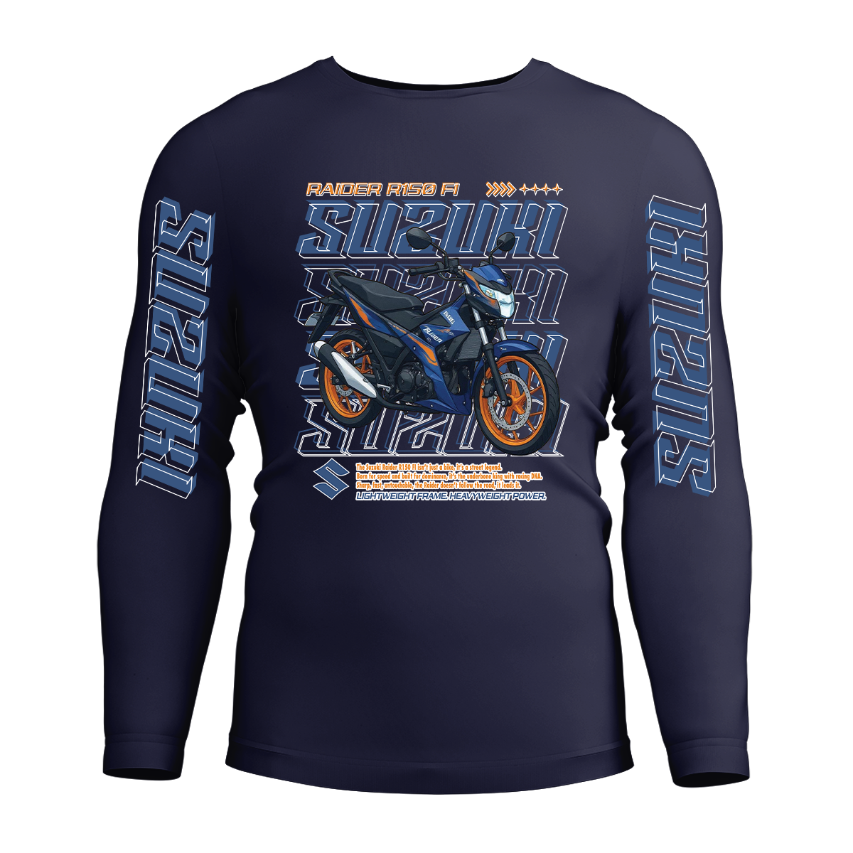 Long Sleeve Drifit Shirt: Raider R150 Fi