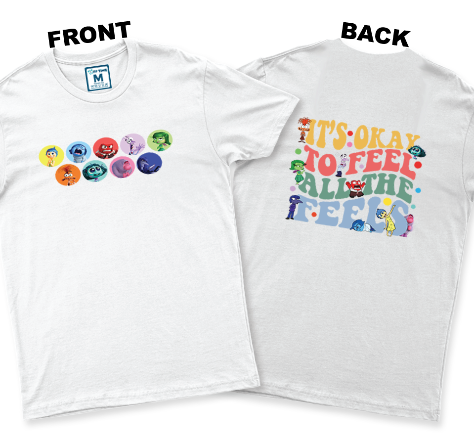 C.Spandex Shirt: Railey's Emotions (Front and Back)