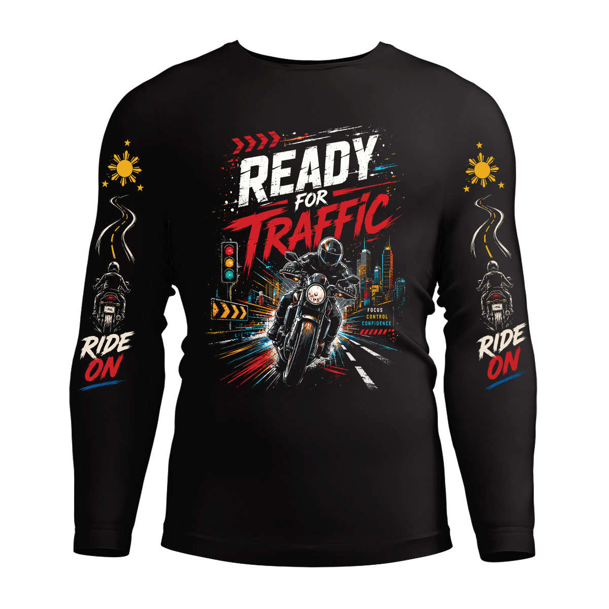 Long Sleeve Drifit Shirt: Ready Traffic