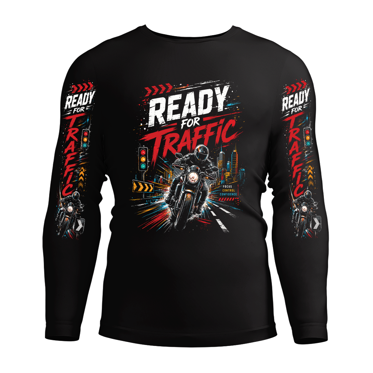Long Sleeve Drifit Shirt: Ready Traffic