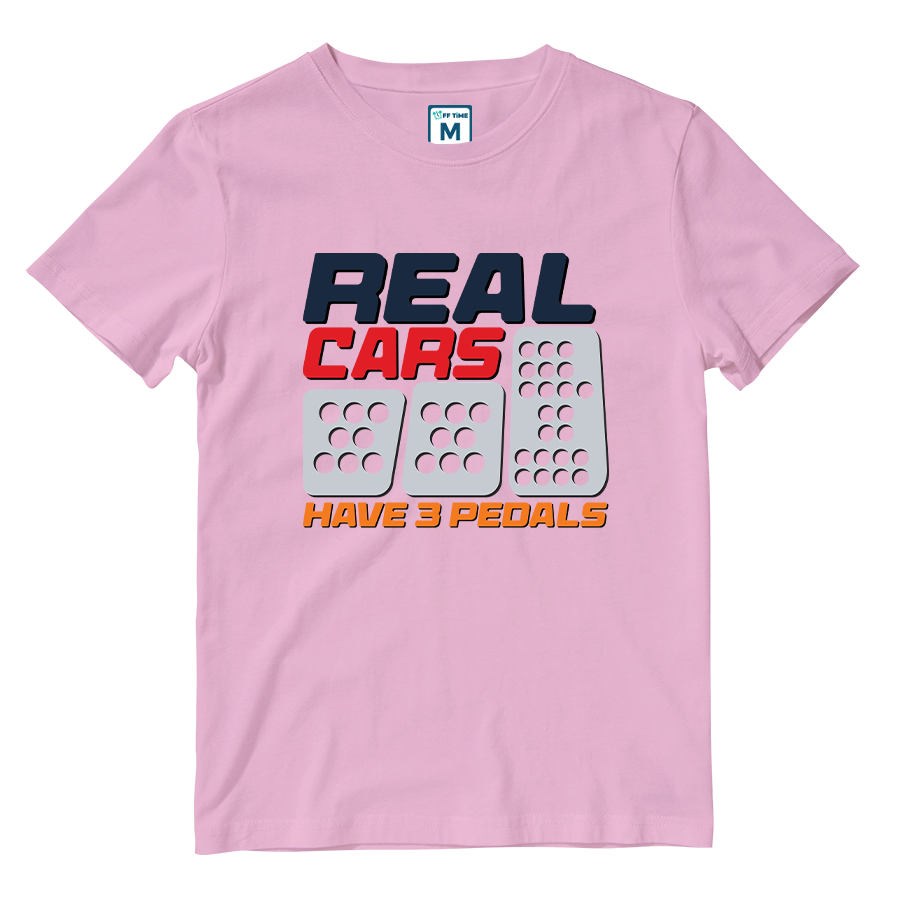 Cotton Shirt: Real Cars Have 3 Pedals
