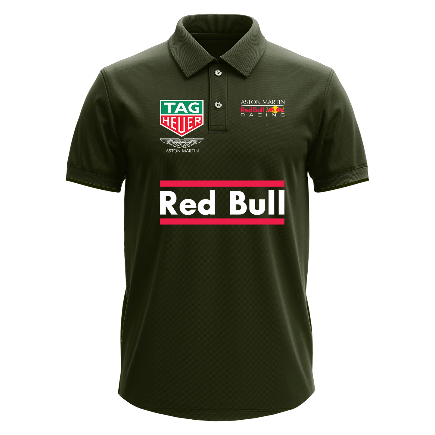 Drifit Polo Shirt: Red Bull 2