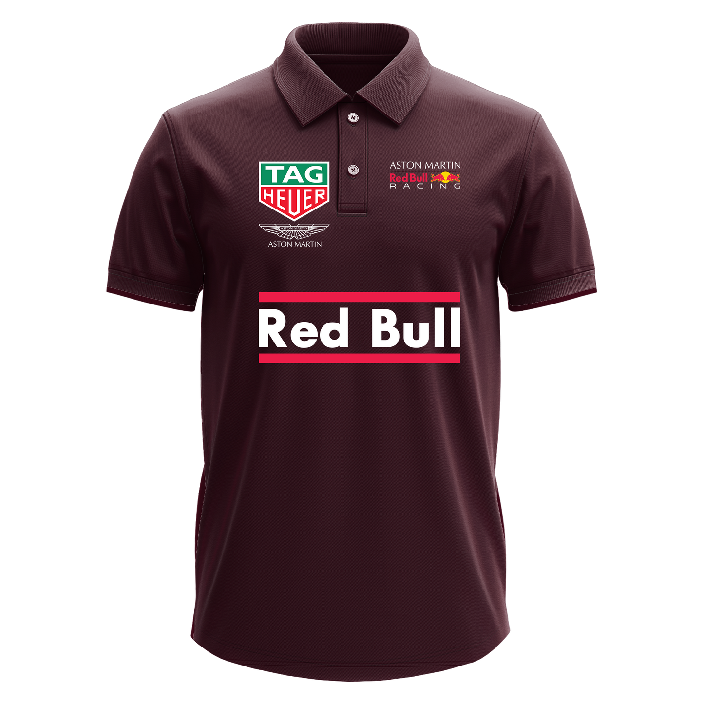 Drifit Polo Shirt: Red Bull 2