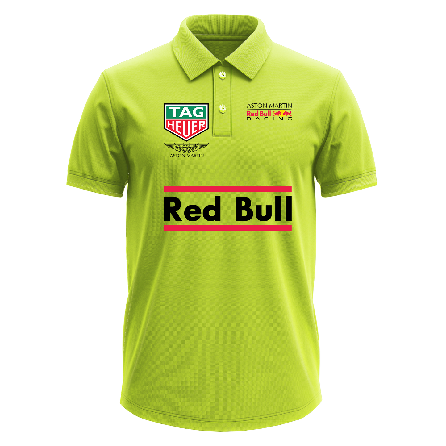 Drifit Polo Shirt: Red Bull 2