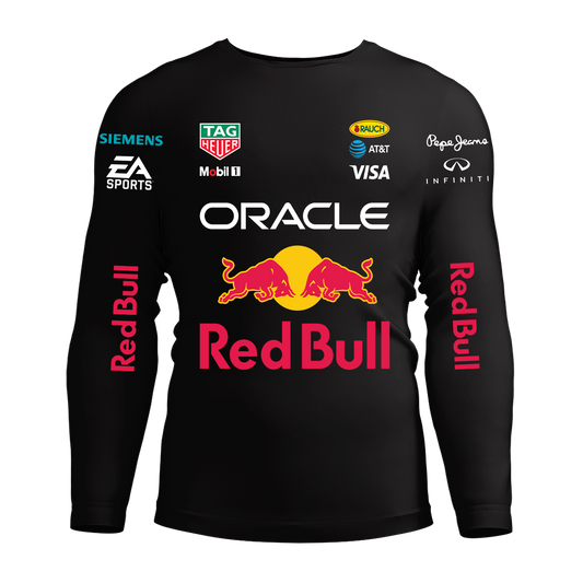 Long Sleeve Drifit Shirt: Red Bull Racing Version 1