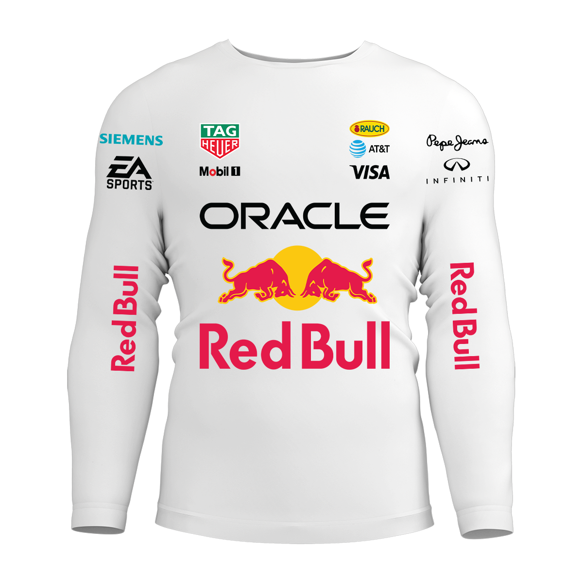 Long Sleeve Drifit Shirt: Red Bull Racing Version 1