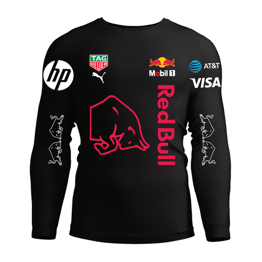 Long Sleeve Drifit Shirt: Red Bull Racing Version 2