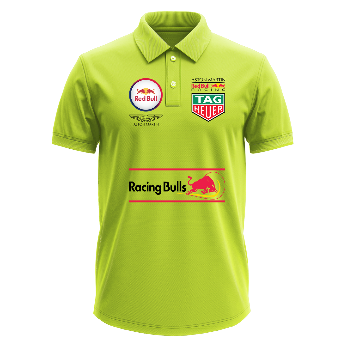 Drifit Polo Shirt: Red Bull 1