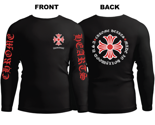 Long Sleeve Drifit Shirt: Red Cross