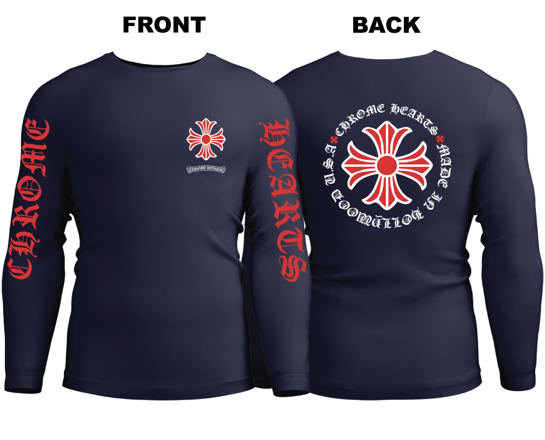 Long Sleeve Drifit Shirt: Red Cross