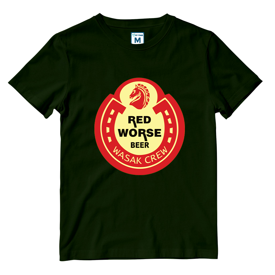 Cotton Shirt: Red Worse