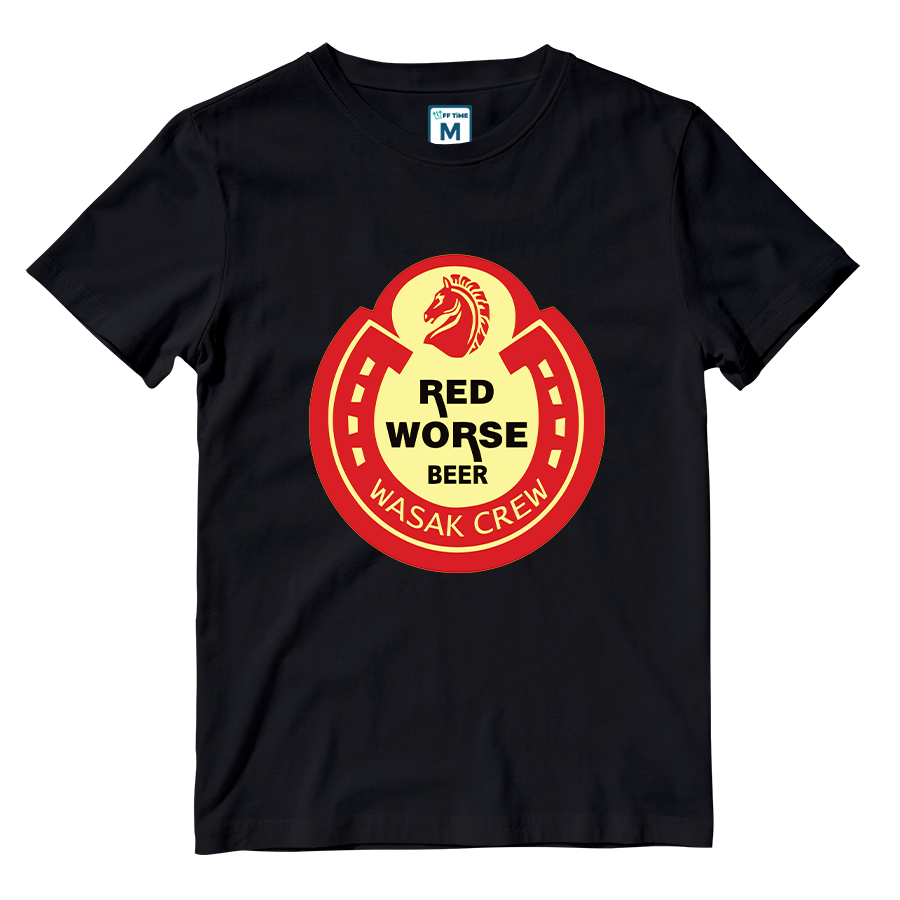 Cotton Shirt: Red Worse