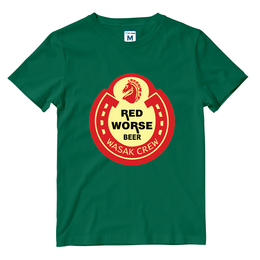Cotton Shirt: Red Worse