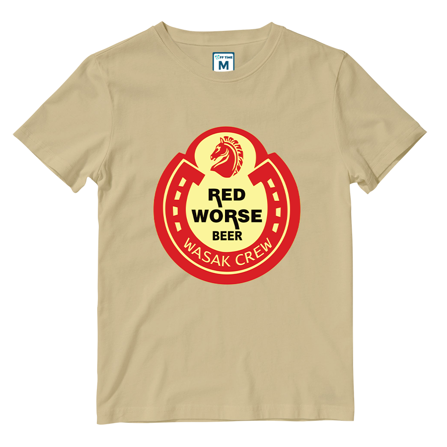 Cotton Shirt: Red Worse