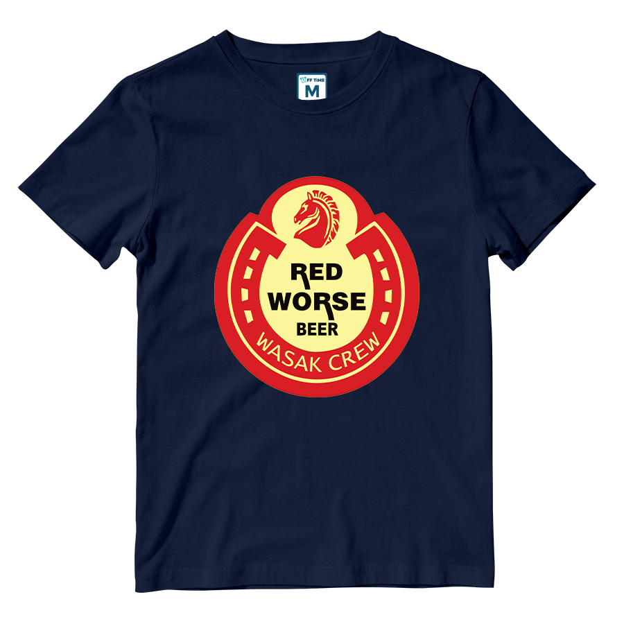 Cotton Shirt: Red Worse