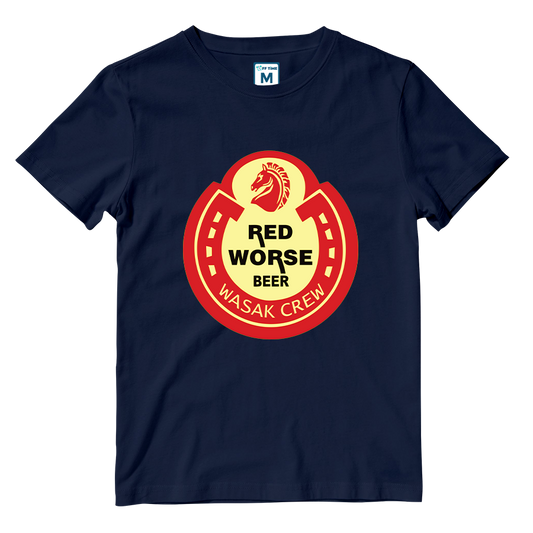Cotton Shirt: Red Worse