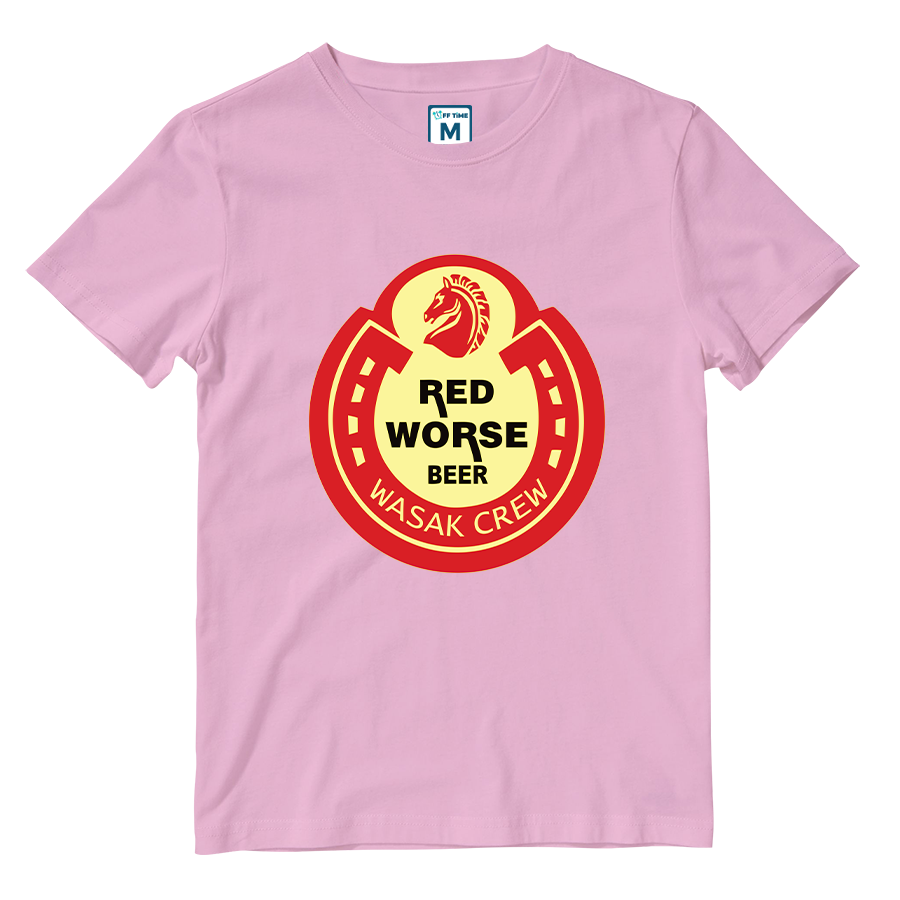 Cotton Shirt: Red Worse