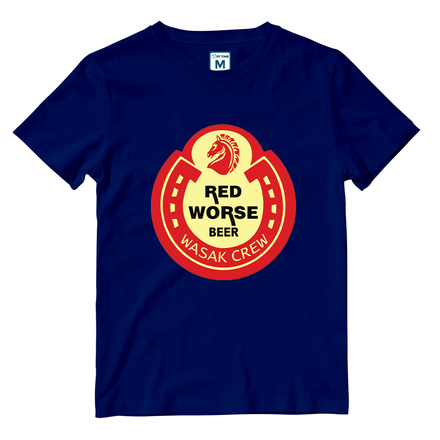 Cotton Shirt: Red Worse