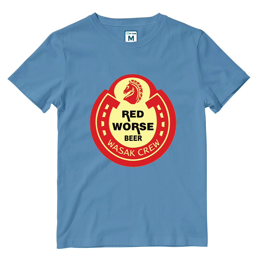 Cotton Shirt: Red Worse