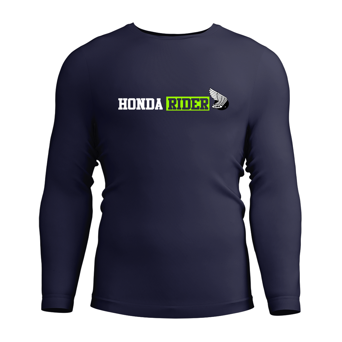 Long Sleeve Drifit Shirt: Rider