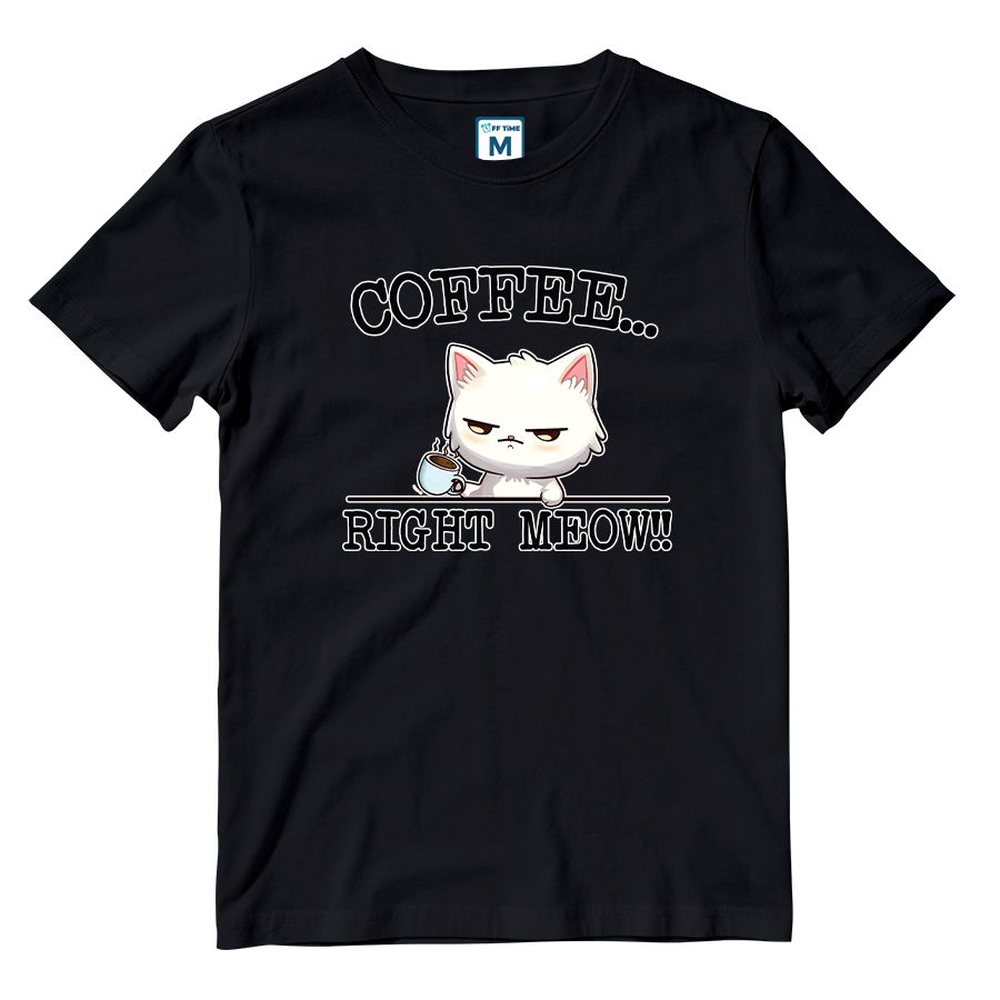 Cotton Shirt: Right Meow