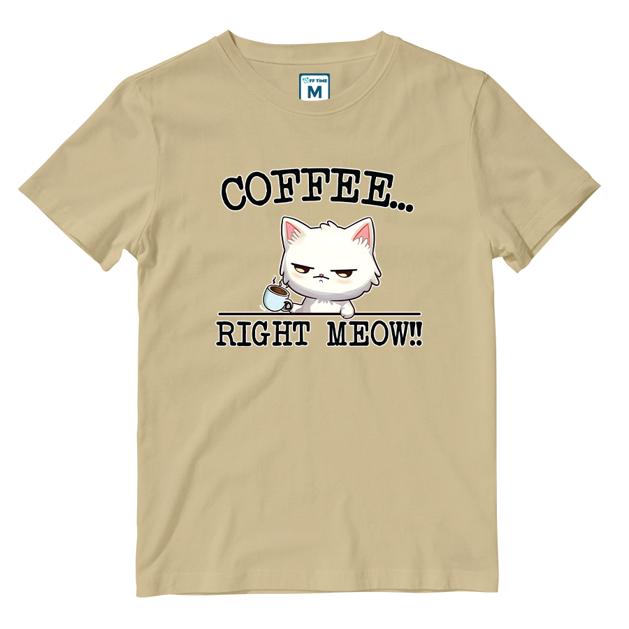 Cotton Shirt: Right Meow