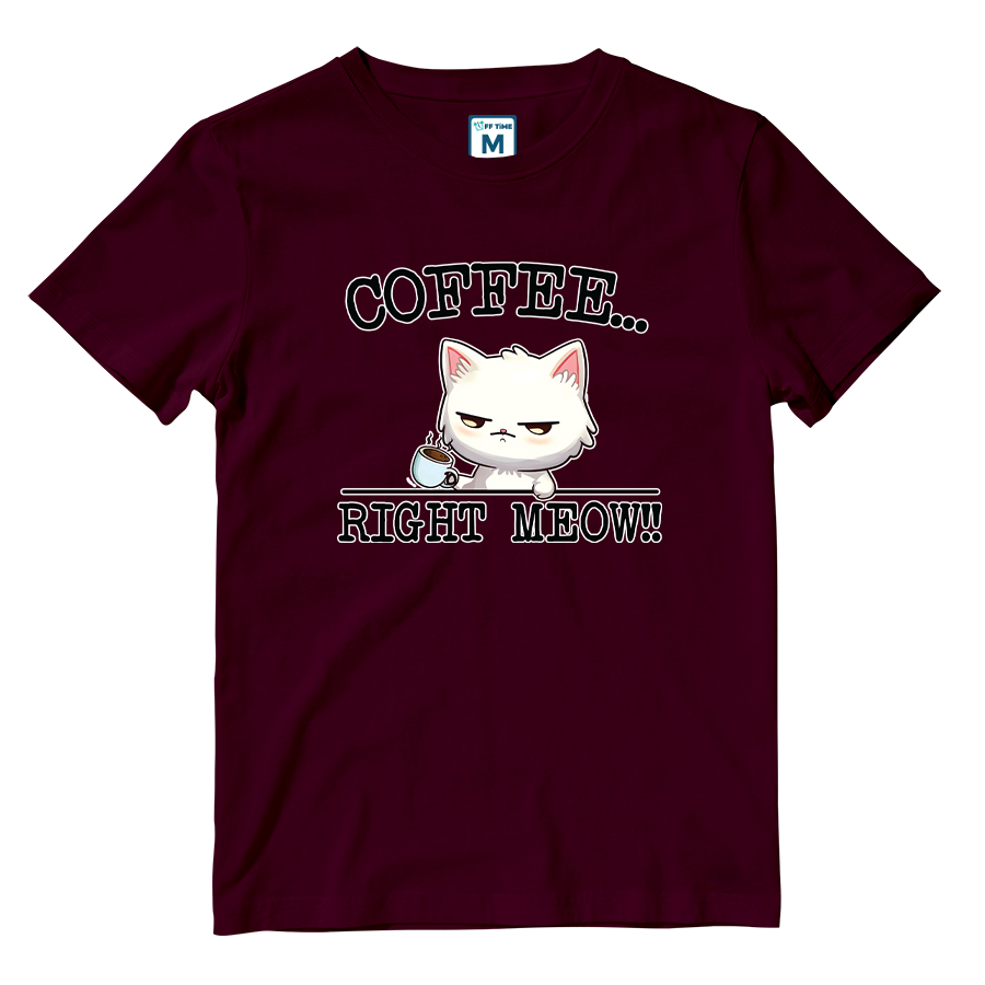 Cotton Shirt: Right Meow