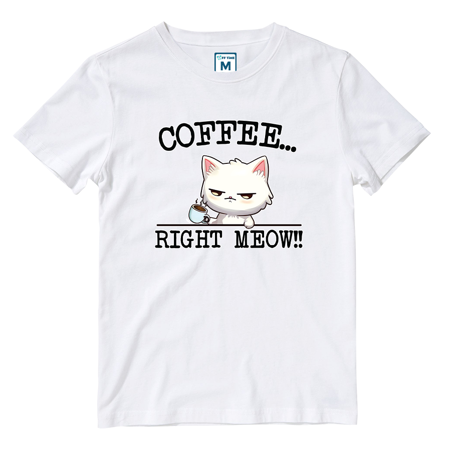 Cotton Shirt: Right Meow