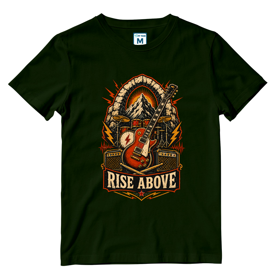 Cotton Shirt: Rise Above