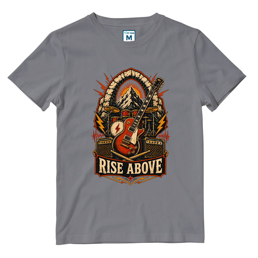 Cotton Shirt: Rise Above