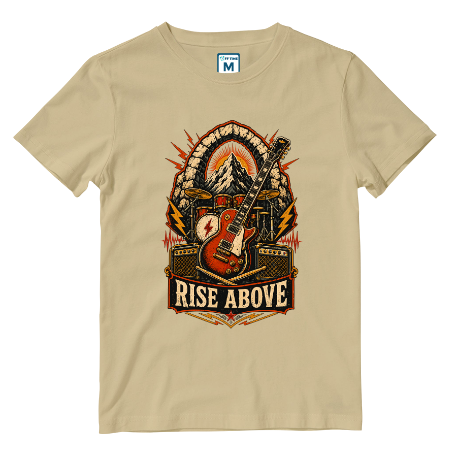 Cotton Shirt: Rise Above