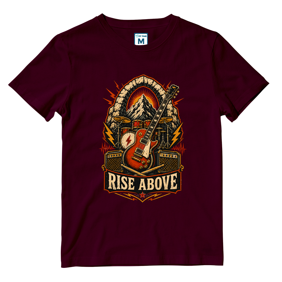 Cotton Shirt: Rise Above