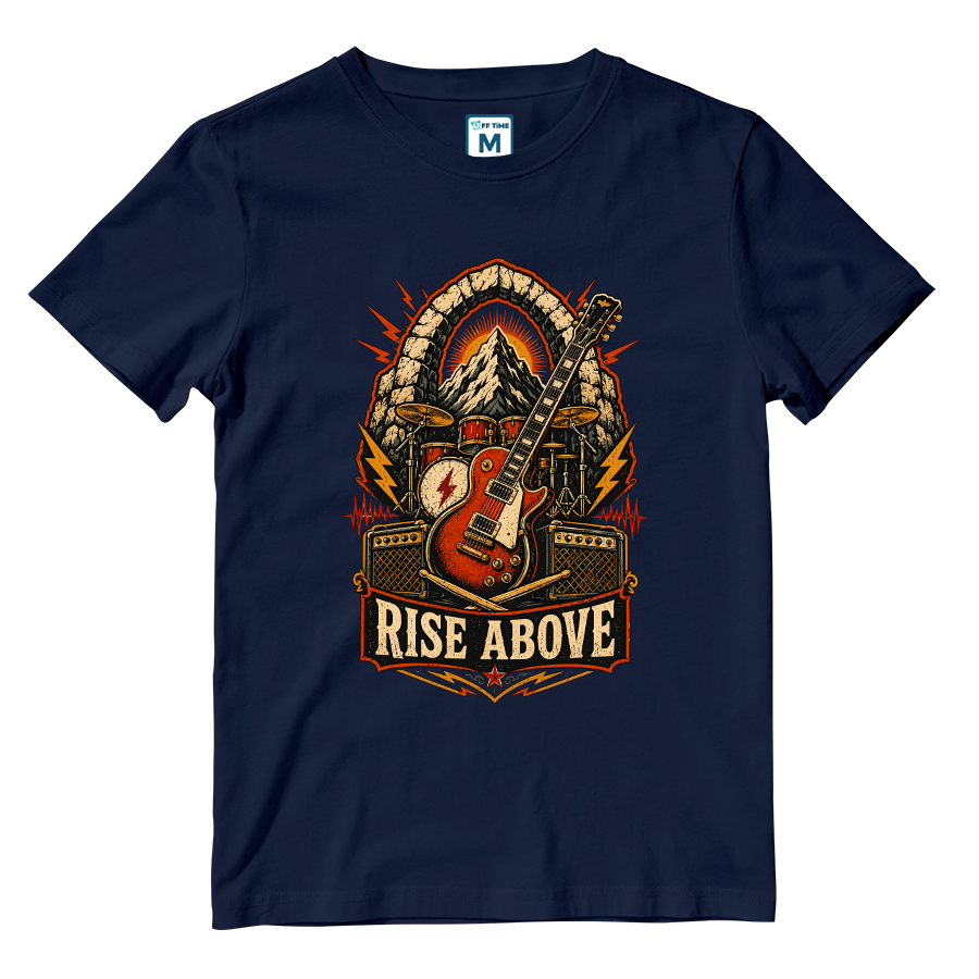 Cotton Shirt: Rise Above